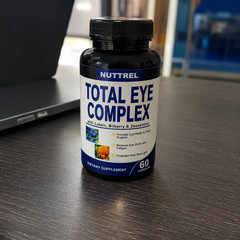 (Pack 5) Nuttrel Total Eye Complex Premium Vision Care Supplement 300 Capsules
