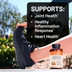 180 Count Curcumin Turmeric Capsules – High Absorption Joint & Immune Support