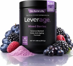 Leverage Anti-Aging Supplement with NMN for NAD+, Biotin & Hyaluronic Acid