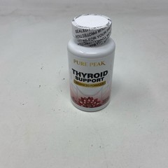 Pure Peak Thyroid Support 60 Capsules – White Bottle