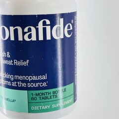 PACKAGE WEAR Bonafide Thermella Hot Flash Night Sweat Menopause 1 Month 60 Tabs