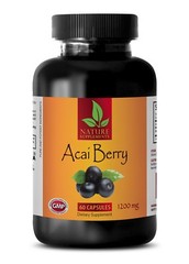 Alleviate Inflammation – ACAI BERRY EXTRACT – Inflammation Relief – 1 Bottle 60