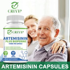 120pcs Artemisinin 100mg-Sweet Wormwood,BioPerine-Gut Health,NON-GMO,Gluten-Free
