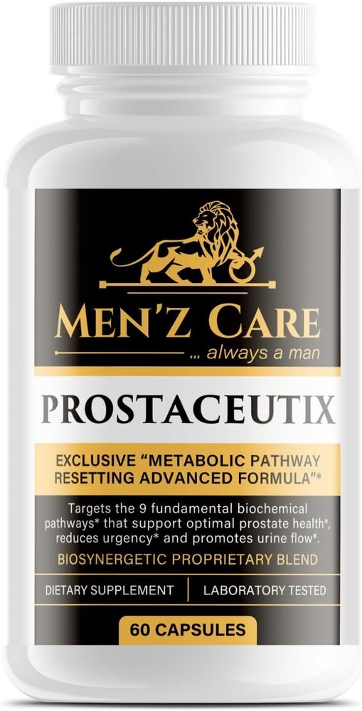 Men’z Care Prostate Support Supplement for Urgency and Urine Flow – 60 capsules