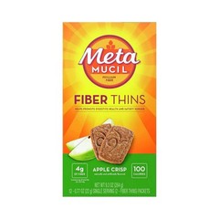 Metamucil Fiber Wafers Apple Crisp 12 each By Metamucil