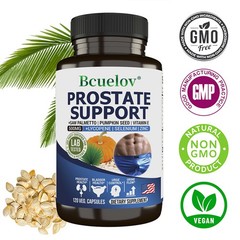 Prostate Support Capsules Saw Palmetto Cranberry Frequent Urination 120 Pills US