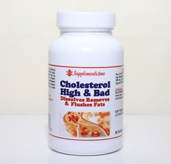 CHOLESTEROL BAD REMOVER & FLUSHER ANTIOXIDANT SUPPLEMENT 90 PILL softgelS