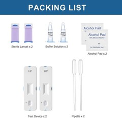 H Pylori Test Kit – 2 PCS at-Home Helicobacter Pylori Self-Test with 99.9% Accur