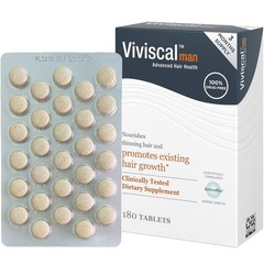 Viviscal Men’s Hair Growth Supplements 180 Tablets – 3 Month Supply New