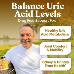 Eu Natural Purge Uric Acid Flush – Eat & Drink 60 Count (Pack of 2) Clear NEW US