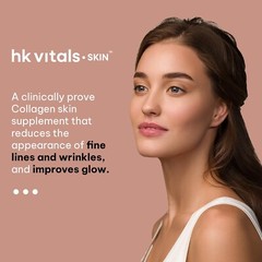 HealthKart hk vitals Skin Radiance Marine Collagen Supplement (Orange,200gm)