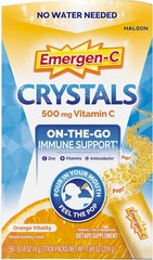 Crystals, On-the-Go Emergen-C Immune Support Supplement with Vitamin C, B Vitami