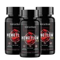 Leviathan Nutrition Hemo Flow Supplement containing Nattokinase for Nitric Oxide