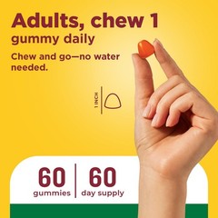 Nature Made Vitamin B Complex Gummies, 5 B Vitamins – Peach Flavor – 60ct