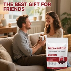 Astaxanthin 12mg, 120 Softgels, Premium Astaxanthin Antioxidant Supplements wit