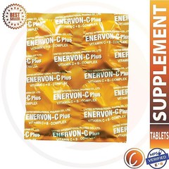 1 ENERVON-C Vit C 500mg + Vit B-Complex (100’s) Incr. Energy Immunity Authentic