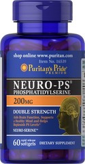 Puritan’s Pride Neuro-PS (Phosphatidylserine) 200 mg – 60 Softgels