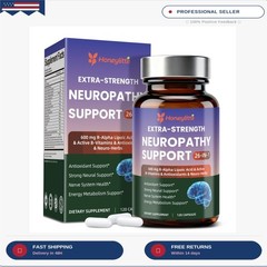 Alpha Lipoic Acid Neuropathy Supplements – with 600mg R-Alpha Lipoic Acid, NAC,