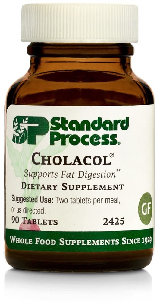 Standard Process Cholacol – Gallbladder Support Supplement – 90 Tablets