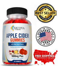 Apple Cider Vinegar 60ct – Fast Weight Loss, Fat Burner, Detox & Immune Booster