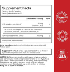 URO Vaginal Probiotics for Women Ph Balance with Prebiotics & Lactobacillus – Va