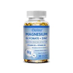 Magnesium Glycine + Zinc Supports Bone, Nerve and Heart Health
