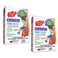 Cherifer PGM 10-22 High Chlorella Growth Factor (CGF) Taurine & Lysine – 2 Packs