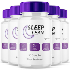 (5 Pack) Sleep Lean Pills Advancd Formula Support for Better Sleep 300 Capsules