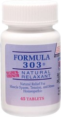 Dee CEE Labs Formula 303 Maximum Strength Tablets, Tablets; All-Natural conta…