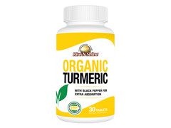 Organic Turmeric Curcumin + Black Pepper Supplement Joint & Inflammation Support
