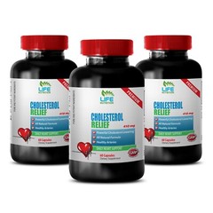 Cholesterol-Lowering Pills – CHOLESTEROL COMPLEX 460mg – 3 Bottle 180 Caps