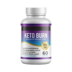 Keto Burn Advanced Weight Management Supplement 60 Capsules Pack of 1