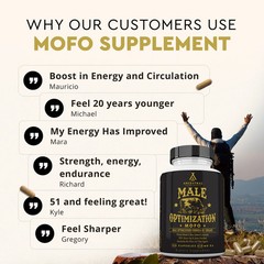 Ancestral Supplements MOFO Male Optimization Formula Testes Prostate 180 Capsule