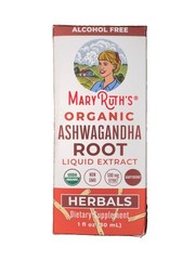 Mary Ruth’s ASHWAGANDA ROOT EXTRACT LIQUID 1 fl oz (60 Servings) BEST BY 11/26