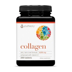 Youtheory Advanced Collagen – 6,000 mg 290 Count (Pack of 1), Black