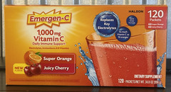 Emergen-C Vitamin C 1000 mg Variety Pack Drink Mix 120 Packets Exp 3/2027