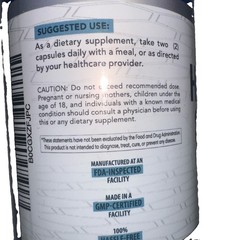 Healing Awakening Hesperidin & Diosmin 1000mg – 180 Capsules Expires 02/27