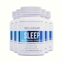 5-Pack Relaxium Sleep Natural Dietary Formula for Better Sleep – High Quality 30