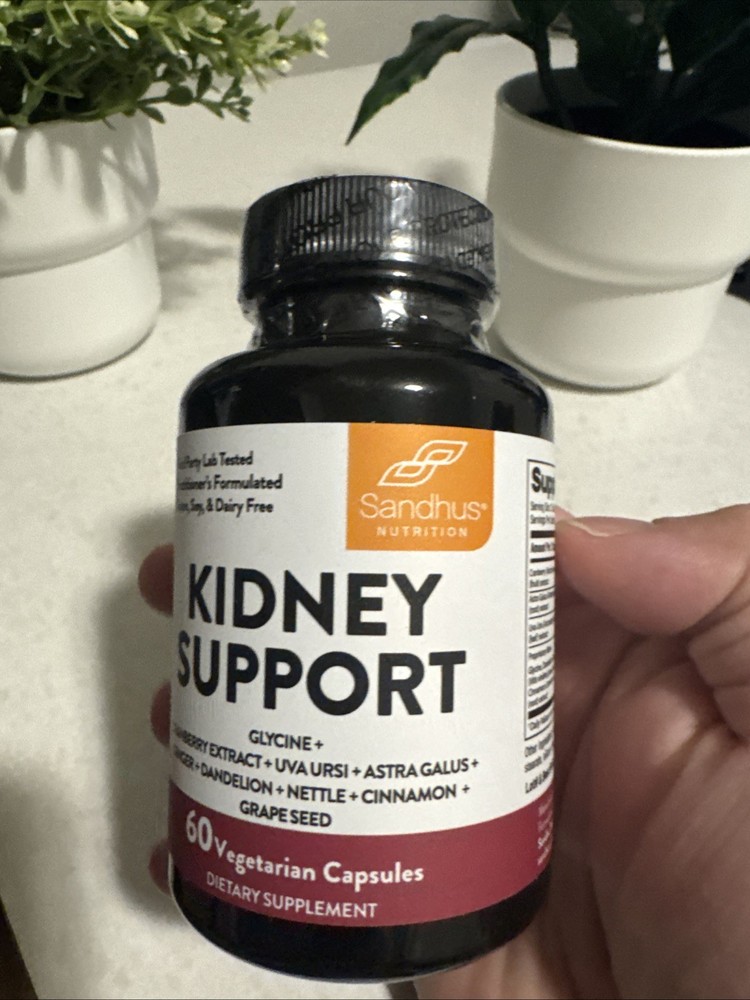 Sandhus Kidney Cleanse Detox & Repair Support 60 Caps Exp 10/2027 Sealed