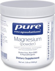 Pure Encapsulations Magnesium Powder 3.7 Ounces