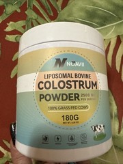 Grass Fed Liposomal Bovine Colostrum Powder – Pure Bovine Colostrum – 6.35 Oz