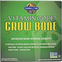 Garden of Life Vitamin code Grow Bone System . 04/2027 Sell By Date