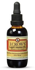 Lugol’s Solution 2% Iodine Potassium Iodide 2 Fl Oz Unflavored