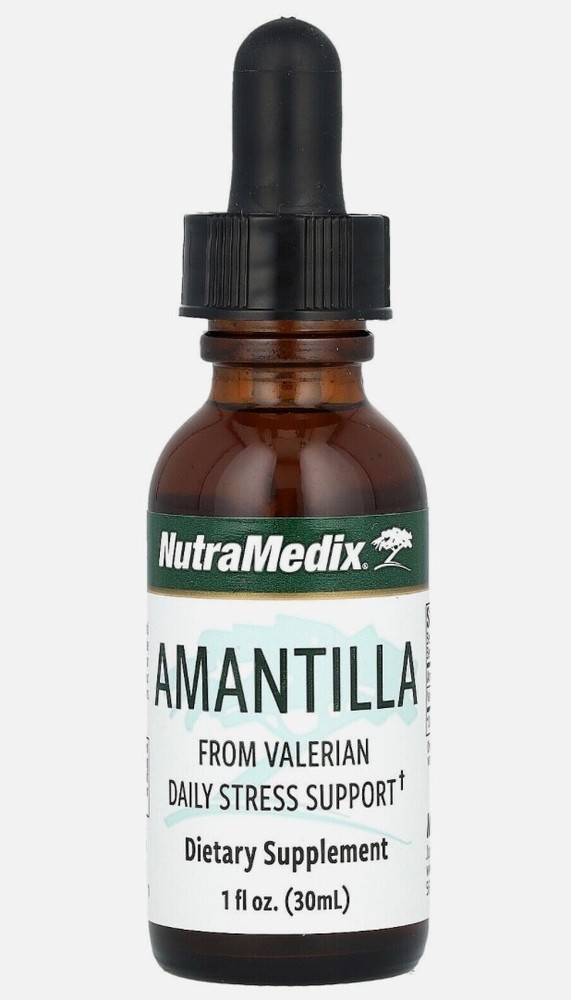 Amantilla, Daily Stress Support, 1 fl oz (30 ml) OPENED (See Description )