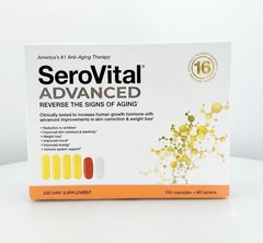 SeroVital Advanced 120 Capsules + 60 Tablets – Anti-Aging Dietary Supplement