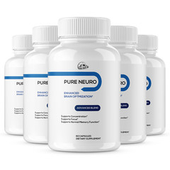 Pure Neuro Brain Optimization, Memory & Cognitive Function Support – 5 Pack