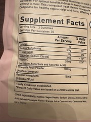 IFITKEEP Premium Feminine Balance Gummies Hawaiian Pineapple – 60 Count