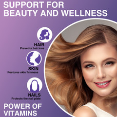 Collagen Vitamin Gummies for Hair Skin & Nails, #1 Premium Collagen Supplement