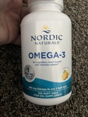 Nordic Omega-3 Supplement, 60 Caps, 690mg Sealed