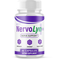 (1 Pack) NervoLyn Nootropic All Natural Super NervoLyn Supplement 60 Capsules